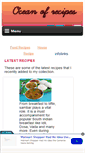 Mobile Screenshot of oceanofrecipes.com